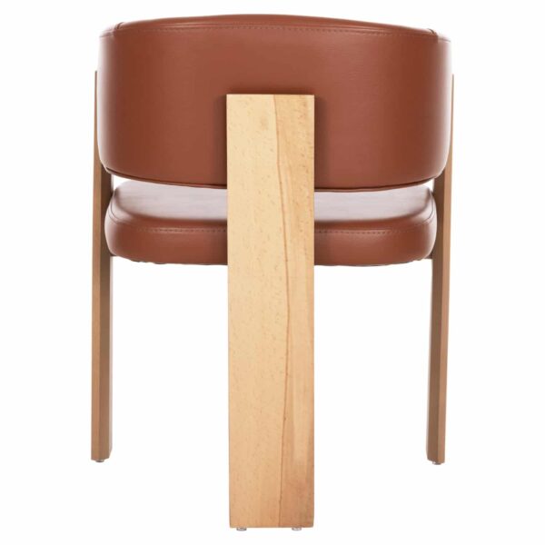 ΠΟΛΥΘΡΟΝΑ OREL HM18143.03 ΞΥΛΟ ΚΑΡΥΔΙΑΣ-PU ΣΕ ΧΡΩΜΑ ΤΑΜΠΑ 59x58x79Υεκ. - Image 6