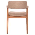 ΠΟΛΥΘΡΟΝΑ JAMES HM18259 TEAK WOOD ΜΕ ΣΑΜΠΑΝΙ ΥΦΑΣΜΑ 57x52x76Υεκ. - Image 6