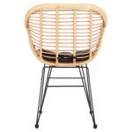 ΠΟΛΥΘΡΟΝΑ ΜΕ ΜΑΞΙΛΑΡΙ ΜΕΤΑΛΛΙΚΗ ALLEGRA HM5450.31 ΜΕ WICKER ΜΠΕΖ 58x59x82Υ - Image 6