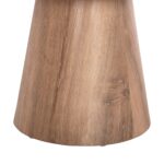 ΣΕΤ 2ΤΜΧ ΤΡΑΠΕΖΙΑ ΣΑΛΟΝΙΟΥ KARAN HM21085 MDF ΦΥΣΙΚΟ ΞΥΛΟΥ Φ80εκ & Φ45εκ - Image 6