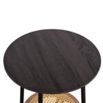 ΣΕΤ 2ΤΜΧ ΤΡΑΠΕΖΙΑ ΣΑΛΟΝΙΟΥ SEWELL HM21087 MDF-ΜΕΤΑΛΛΟ-ΣΥΝΘΕΤΙΚΟ RATTAN Φ80εκ & Φ45εκ - Image 6