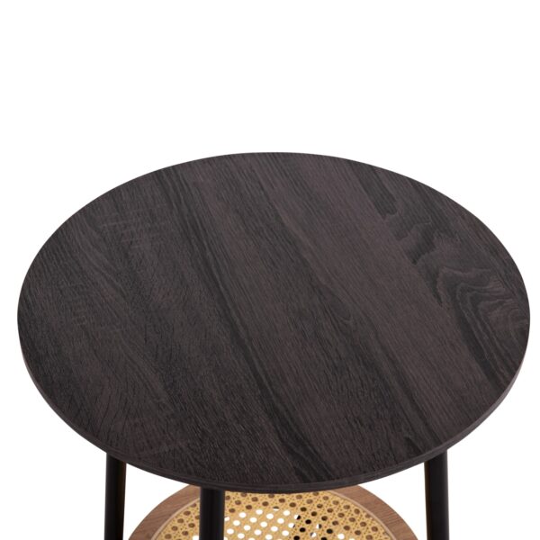 ΣΕΤ 2ΤΜΧ ΤΡΑΠΕΖΙΑ ΣΑΛΟΝΙΟΥ SEWELL HM21087 MDF-ΜΕΤΑΛΛΟ-ΣΥΝΘΕΤΙΚΟ RATTAN Φ80εκ & Φ45εκ - Image 6