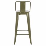 ΣΚΑΜΠΟ BAR ME ΠΛΑΤΗ ΜΕΤΑΛΛΙΚΟ MELITA-PRO HM8643.43 DARK OLIVE GREEN 42x42x100Υεκ. - Image 6