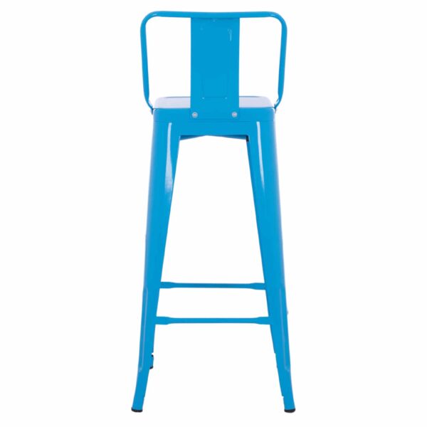 ΣΚΑΜΠΟ BAR-PRO ME ΠΛΑΤΗ ΜΕΤΑΛΛΙΚΟ MELITA HM8643.48 ΜΠΛΕ 42x42x100Υεκ. - Image 6