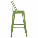 ΣΚΑΜΠΟ ΜΠΑΡ ΜΕΣΑΙΟΥ ΥΨΟΥΣ ΜΕΤΑΛΛΙΚΟ MELITA-PRO HM8574.53 LIGHT OLIVE GREEN 43x43x88Υεκ. - Image 4