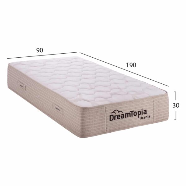 ΣΤΡΩΜΑ DREAMTOPIA, σειρά URANIA HM659.90 POCKET SPRING 90X190x30Yεκ. - Image 2