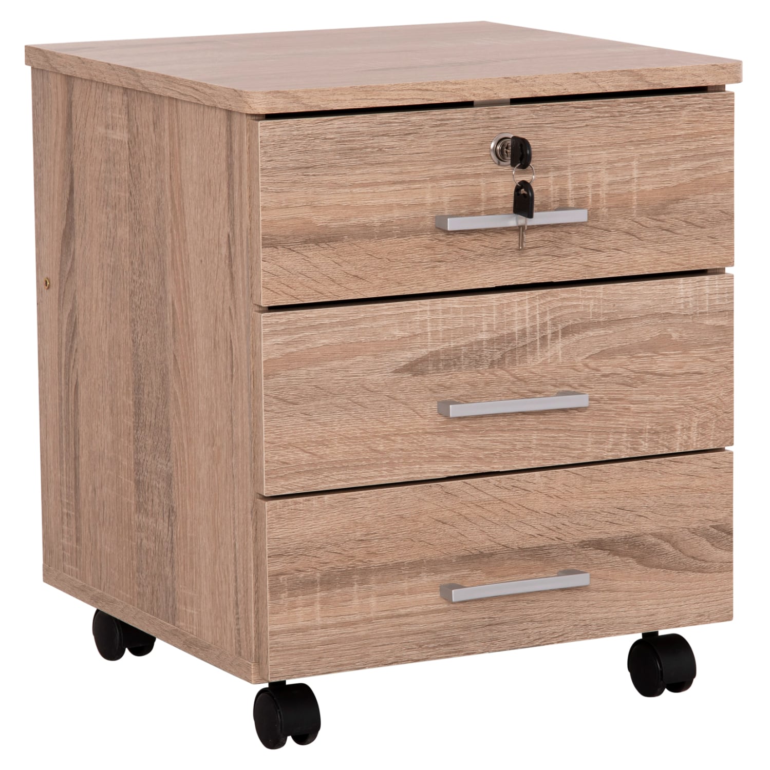 HM2282.02 ΣΥΡΤΑΡΙΕΡΑ ΓΡΑΦΕΙΟΥ HAYDEN HM2282.02 ΣΕ SONAMA ΧΡΩΜΑ 39.5x40x46.5Υεκ - Image 1