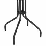 ΤΡΑΠΕΖΙ ΕΞ.ΧΩΡΟΥ ΣΤΡΟΓΓΥΛΟ LINO HM5973.01 ΜΕΤΑΛΛΙΚΟ ΓΚΡΙ Φ60x70Υεκ. - Image 6