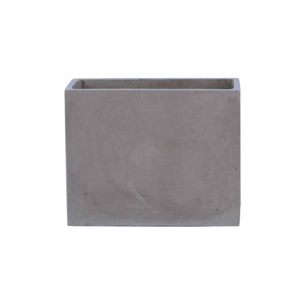 FLOWER POT-2 Cement Grey 50x20x40cm 50x20x40cm - Image 2