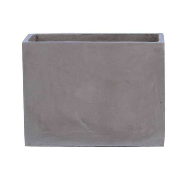 FLOWER POT-2 Cement Grey 70x40x50cm 70x40x50cm - Image 2