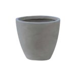 FLOWER POT-3 Cement Grey Φ35x32cm Φ35x32cm - Image 2