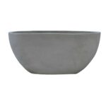 FLOWER POT-4 Cement Grey 76x34x32cm 76x34x32cm - Image 2