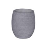 FLOWER POT-8 Απόχρωση Light Grey Wash Φ25x28cm - Image 2