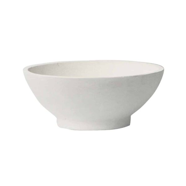 FLOWER POT-9 Απόχρωση Milk White Φ55x22cm - Image 2