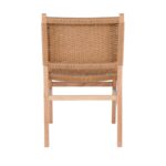 COMO Καρέκλα Τραπεζαρίας Φυσικό, Κάθισμα Paper Rope 50x61x85cm - Image 4