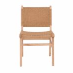 COMO Καρέκλα Τραπεζαρίας Φυσικό, Κάθισμα Paper Rope 50x61x85cm - Image 5
