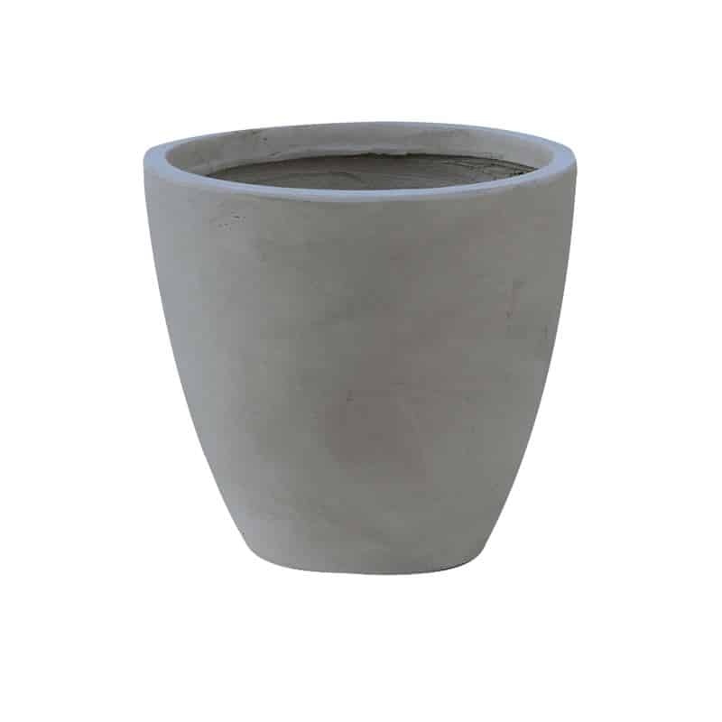 flower-pot-3-cement-grey-f44x37cm-enlarge FLOWER POT-3 Cement Grey Φ44x37cm Φ44x37cm - Image 1