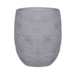 FLOWER POT-8 Απόχρωση Light Grey Wash Φ35x39cm