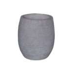 FLOWER POT-8 Απόχρωση Light Grey Wash Φ25x28cm
