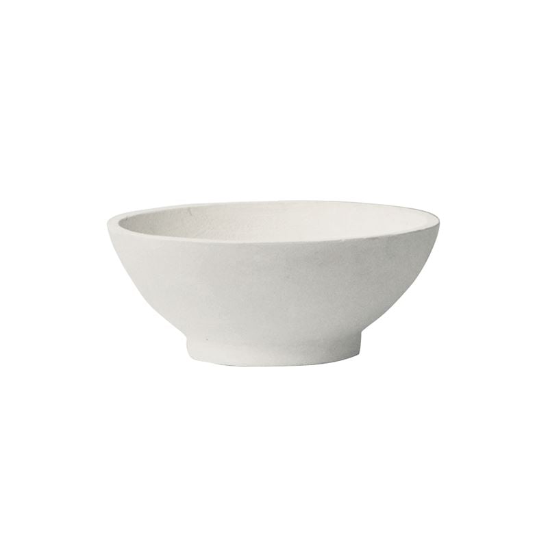 flower-pot-9-apochrosi-milk-white-enlarge FLOWER POT-9 Απόχρωση Milk White Φ45x18cm - Image 1