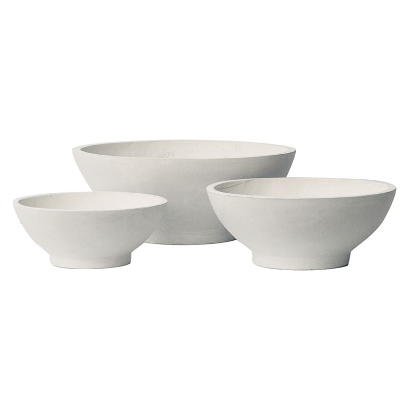 flower-pot-9-set-3-temachion-apochrosi-milk-white-enlarge FLOWER POT-9 Set 3 τεμαχίων Απόχρωση Milk White Φ45x18 - Φ55x22 - Φ74x30cm - Image 1