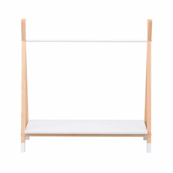 ΚΡΕΜΑΣΤΡΑ ΠΑΙΔΙΚH ΜΕ ΡΑΦΙ PASCHAL HM2490.03 ΜΕΛΑΜΙΝΗ-ΞΥΛΟ ΠΕΥΚΟΥ 100x40x100Υεκ - Image 4