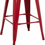ΣΚΑΜΠΟ ΜΕΣΑΙΟΥ ΥΨΟΥΣ ΜΕΤΑΛΛΙΚΟ MELITA-PRO HM8573.44 ΚΟΚΚΙΝΟ 43x43x67Υεκ. - Image 5