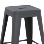 ΣΚΑΜΠΟ ΜΕΣΑΙΟΥ ΥΨΟΥΣ ΜΕΤΑΛΛΙΚΟ MELITA-PRO HM8573.50 ΓΚΡΙ 43x43x67Υεκ. - Image 5