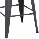 ΣΚΑΜΠΟ ΜΕΣΑΙΟΥ ΥΨΟΥΣ ΜΕΤΑΛΛΙΚΟ MELITA-PRO HM8573.50 ΓΚΡΙ 43x43x67Υεκ. - Image 6