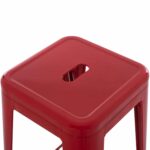 ΣΚΑΜΠΟ ΜΠΑΡ ΜΕΤΑΛΛΙΚΟ MELITA-PRO HM8642.44 ΣΕ ΚΟΚΚΙΝΟ 43x43x78Υεκ. - Image 5