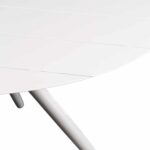 ΤΡΑΠΕΖΙ ΑΛΟΥΜΙΝΙΟΥ ΣΤΡΟΓΓΥΛΟ HIGER HM6290.01 ΓΚΡΙ Φ126x74Υεκ. - Image 6