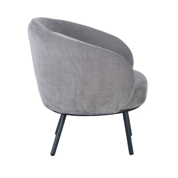 MALU ΠΟΛΥΘΡΟΝΑ ΓΚΡΙ 74x68x74 01-3234 - Image 2