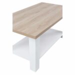 VILLAGE COFFEE TABLE ΛΕΥΚΟ ΦΥΣΙΚΟ 110x60x53 04-0597 - Image 4
