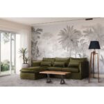 MINGLE COFFEE TABLE ΚΑΡΥΔΙ ΜΑΥΡΟ 115x60x42 04-1056 - Image 2