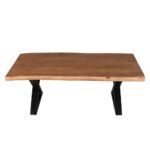 MINGLE COFFEE TABLE ΚΑΡΥΔΙ ΜΑΥΡΟ 115x60x42 04-1056 - Image 4