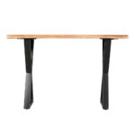 MINGLE ΚΟΝΣΟΛΑ ΚΑΡΥΔΙ ΜΑΥΡΟ 120x40x76 05-0764 - Image 4