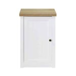 VILLAGE ΚΟΜΟΔΙΝΟ ΛΕΥΚΟ ΦΥΣΙΚΟ 43x37x67 09-1152 - Image 2