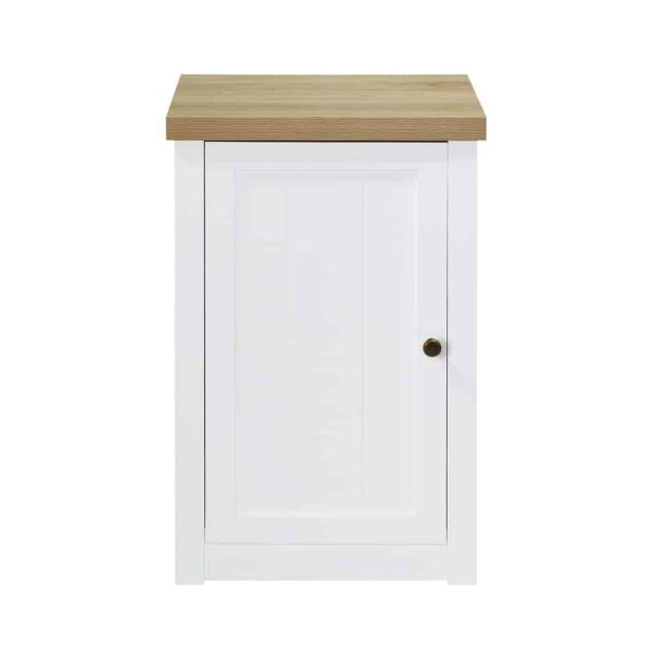 VILLAGE ΚΟΜΟΔΙΝΟ ΛΕΥΚΟ ΦΥΣΙΚΟ 43x37x67 09-1152 - Image 2