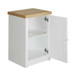 VILLAGE ΚΟΜΟΔΙΝΟ ΛΕΥΚΟ ΦΥΣΙΚΟ 43x37x67 09-1152 - Image 3