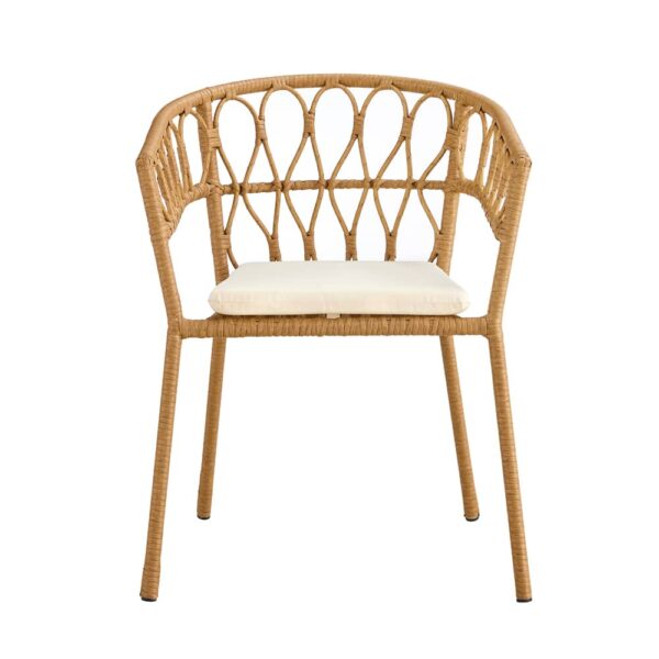 SURABAYA ΚΑΡΕΚΛΑ ΦΥΣΙΚΟ ΛΕΥΚΟ 59x56x77.5 22-0299 - Image 3