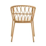 SURABAYA ΚΑΡΕΚΛΑ ΦΥΣΙΚΟ ΛΕΥΚΟ 59x56x77.5 22-0299 - Image 5