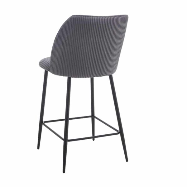 MUSE ΣΚΑΜΠΟ BAR ΓΚΡΙ 50x54x98 26-0082 - Image 3