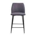 MUSE ΣΚΑΜΠΟ BAR ΓΚΡΙ 50x54x98 26-0082 - Image 4