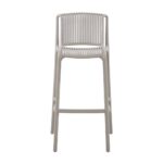 POLLY ΣΚΑΜΠΟ BAR ΓΚΡΙ ΑΝΟΙΧΤΟ 42x50x100.5 26-0084 - Image 2