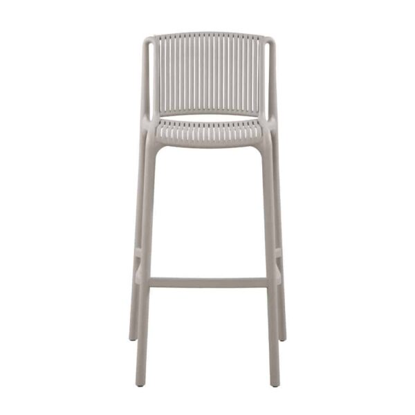 POLLY ΣΚΑΜΠΟ BAR ΓΚΡΙ ΑΝΟΙΧΤΟ 42x50x100.5 26-0084 - Image 2