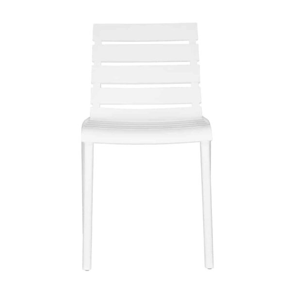 HORIZONTAL ΚΑΡΕΚΛΑ ΛΕΥΚΟ 43x51.5x78.5 27-0162 - Image 3