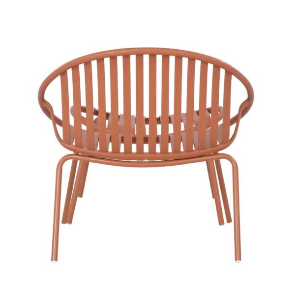 NADIN ΠΟΛΥΘΡΟΝΑ SET 2ΤΕΜ TERRACOTTA 80x61.5x73 27-0211 - Image 4