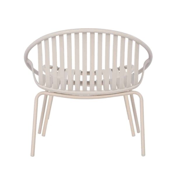 NADIN ΠΟΛΥΘΡΟΝΑ SET 2ΤΕΜ OFF WHITE 80x61.5x73 27-0217 - Image 4