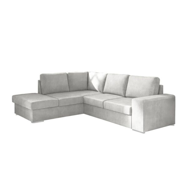 EDDI ΚΑΝΑΠΕΣ ΚΡΕΒΑΤΙ ΓΩΝΙΑ ΑΡΙΣΤΕΡΗ CREAM 248x213x90 70-0405 - Image 4