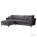 BOEL ΚΑΝΑΠΕΣ ΓΩΝΙΑ ΑΡΙΣΤΕΡΗ ΓΚΡΙ LINCOLN 90 280x170x92 71-0124